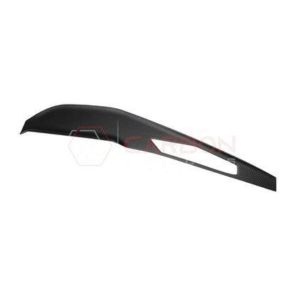 Real Carbon Fiber Dashboard Screen Surround Trim Cover for 2024+ Ford Mustang