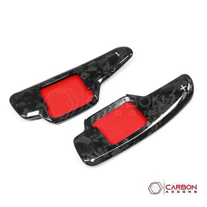 C8 Corvette Real Carbon Fiber Paddle Shifter Covers | Interior Upgrade (2020–2026)
