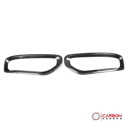 2019+ Ram 1500 (All Trims) Carbon Fiber Fog Light Frame Covers