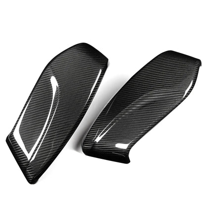 Real Carbon Fiber Interior Seat Side Panel Trim for Corvette C8 (2020–2026 Stingray, Z51, Z06)