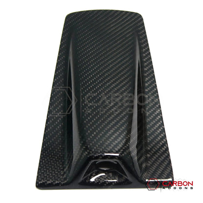 C8 Corvette Convertible Carbon Fiber Rear Decklid Camera Trim Cover | Exterior Upgrade (2020–2026))