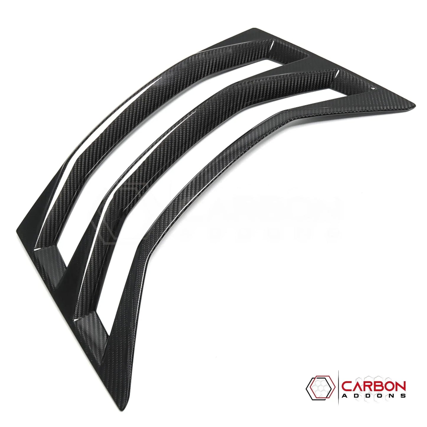 C8 Corvette Convertible Carbon Fiber Rear Hatch Vent Cover | Exterior Upgrade (2020–2026)