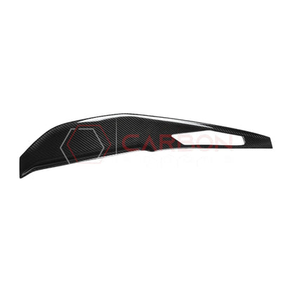 Real Carbon Fiber Dashboard Screen Surround Trim Cover for 2024+ Ford Mustang
