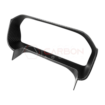 Real Carbon Fiber Gauge Cluster Dash Trim Cover For 2021+ Bronco