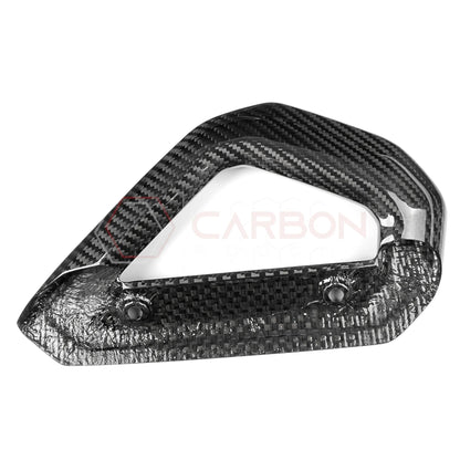 Real Carbon Fiber Center Console Grab Handle Trim For 2021–2025 Ford Bronco | Direct Replacement