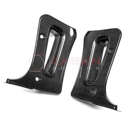 C8 Corvette Z06 & E-Ray 2022-20256 Extended Splash Guards | 4pcs Real Carbon Fiber Mud Flaps Set