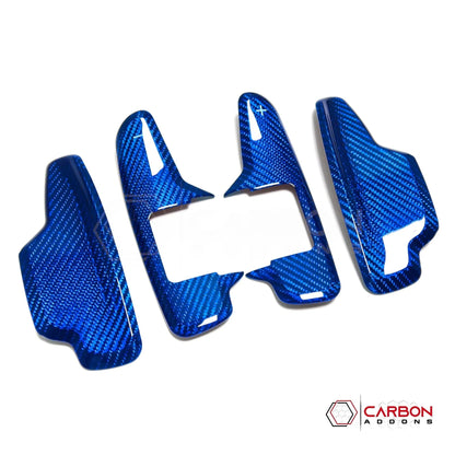 C8 Corvette Real Carbon Fiber Paddle Shifter Covers | Interior Upgrade (2020–2026)