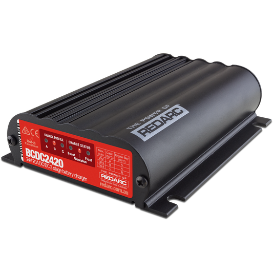 REDARC 24V 20A IN-VEHICLE DC BATTERY CHARGER BCDC2420