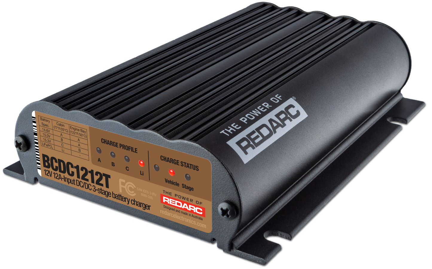 REDARC 12A TRAILER BATTERY CHARGER BCDC1212T