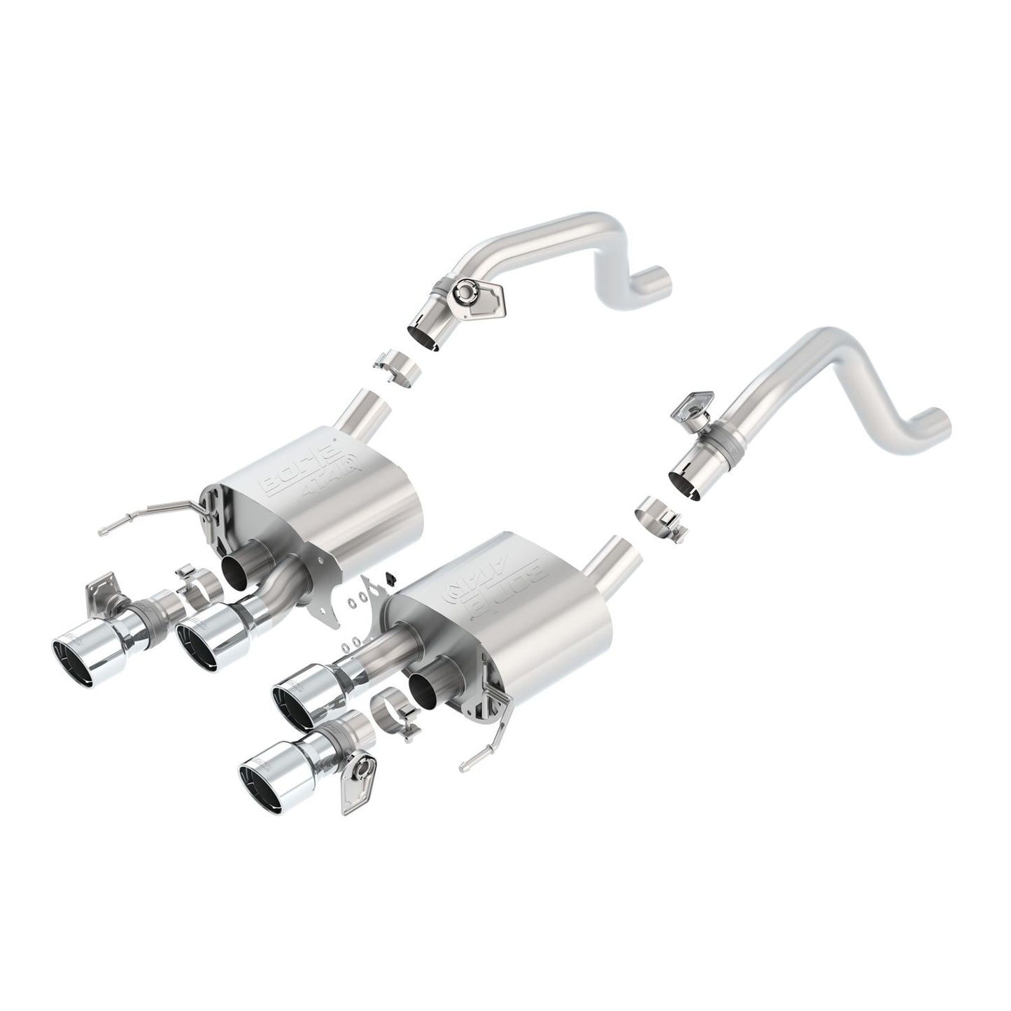 Borla 2014-2019 Chevrolet Corvette Stingray C7 Axle-Back Exhaust System ATAK 11856