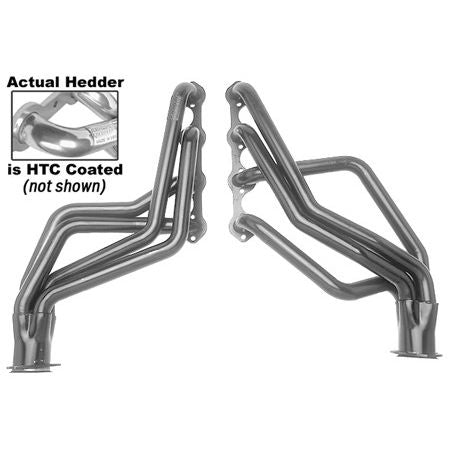 Hedman Hedders HTC COATED HEADERS; 1-1/2 IN. TUBE DIA.; 3 IN. COLL.; FULL LENGTH DESIGN 88366