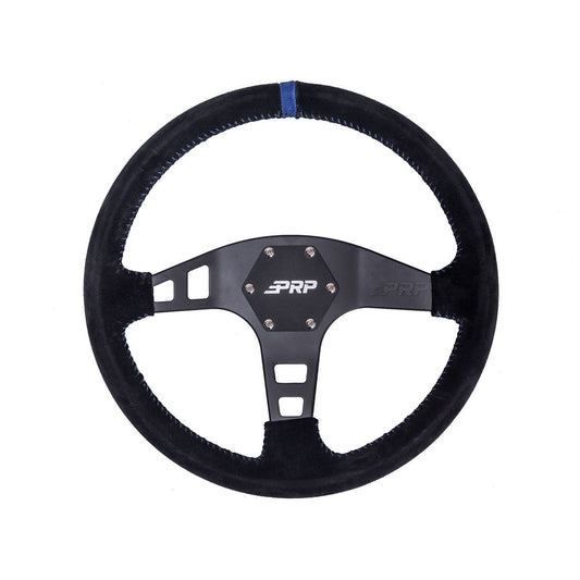 PRP-G221-Flat Suede Steering Wheel