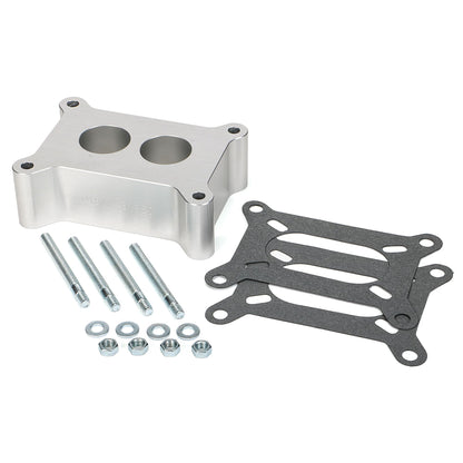 HAMBURGER'S PERFORMANCE PRODUCTS HAMBURGER BILLET 2 IN. HOLLEY 2V 1.5 IN. PORTED SPACER MOD-4 RACING 3132