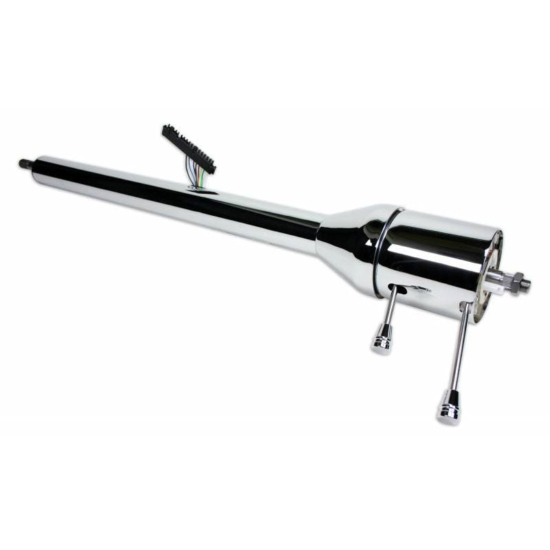 IDIDIT Retrofit 64.5-66.5 GM Style Mustang; Tilt Floor Shift; Chrome Plate 1120647120
