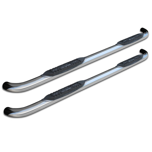 Raptor Series 3 in Round Nerf Bar Steps Polished Stainless Steel 0103-0790