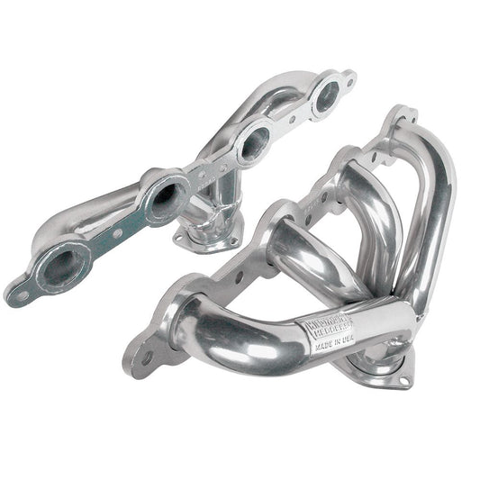 Hedman Hedders BLOCK HUGGER HEADERS; CHEVY LS SERIES; 1-1/2 IN. TUBES; HTC CERAMIC COATED 68526