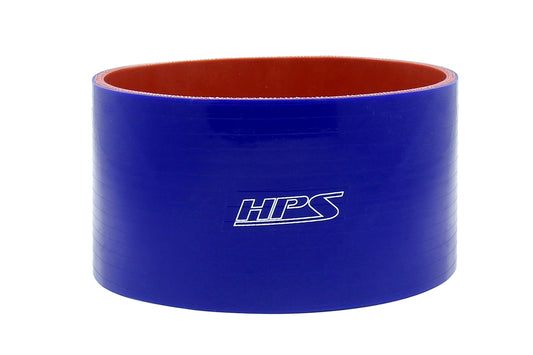 HPS Performance Silicone Coupler HoseHigh Temp 4-ply Reinforced4-1/4" ID3" LongBlue HTSC-425-BLUE