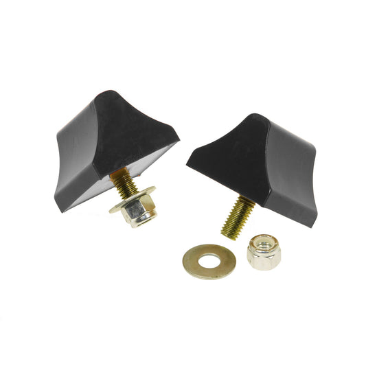 Prothane BUMP STOP 1-3/8 X 2 X 2-1/4 WEDGE 19-1303-BL