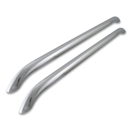 Raptor Series 1.9 in Round Bed Rails Polished Stainless Steel 0205-0209