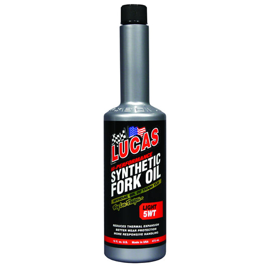 Lucas Oil Products 5wt. Light Synthetic Fork Oil 10771