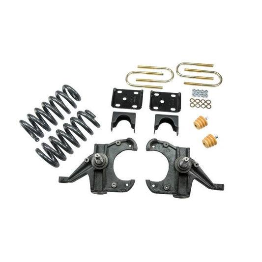 BELLTECH 953 LOWERING KITS Front And Rear Complete Kit W/O Shocks 1973-1987 Chevrolet Blazer/Jimmy (1 1/4 Rotor) 4 in. F/6 in. R drop W/O Shocks