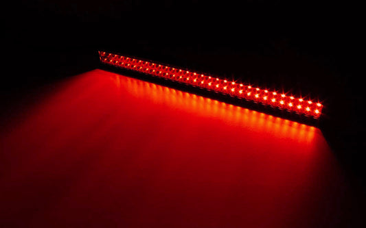 Quake LED - QUDR023 - 32 Inch LED Light Bar Dual Row 180 Watt Combo White/Red Magma Series