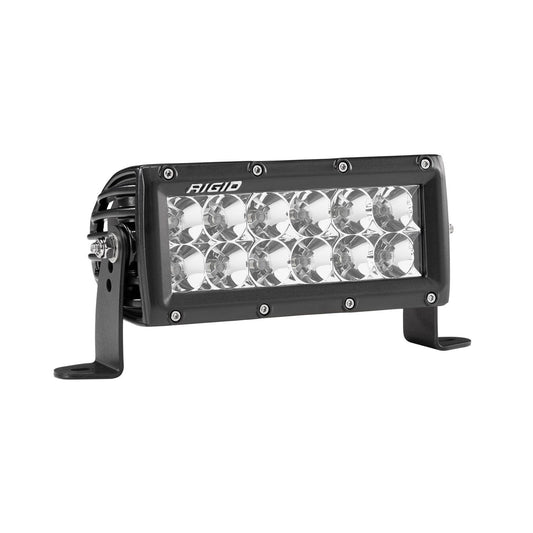 RIGID Industries E-Series PRO LED Light Flood Optic 6 Inch Black Housing 106113