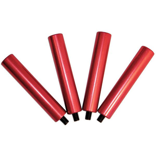 Proform Engine Block and Cylinder Head Handle; For 3/8 Thread Hole; Red Finish; Set of 4 67446