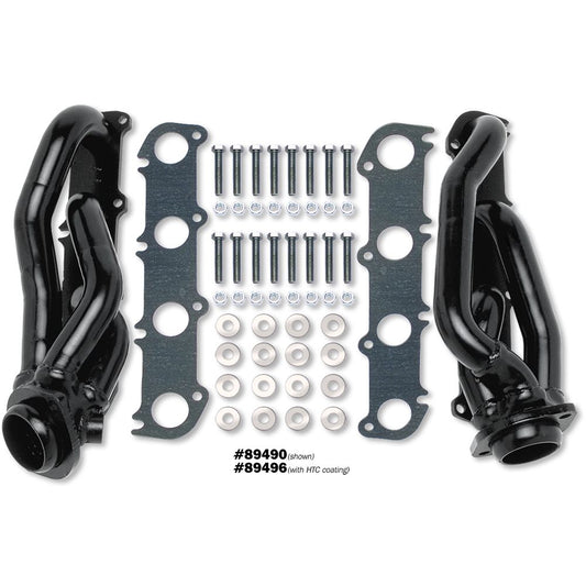 Hedman Hedders STANDARD UNCOATED HEADERS; - TUBE DIA.; - COLL.; SHORTY DESIGN 89490