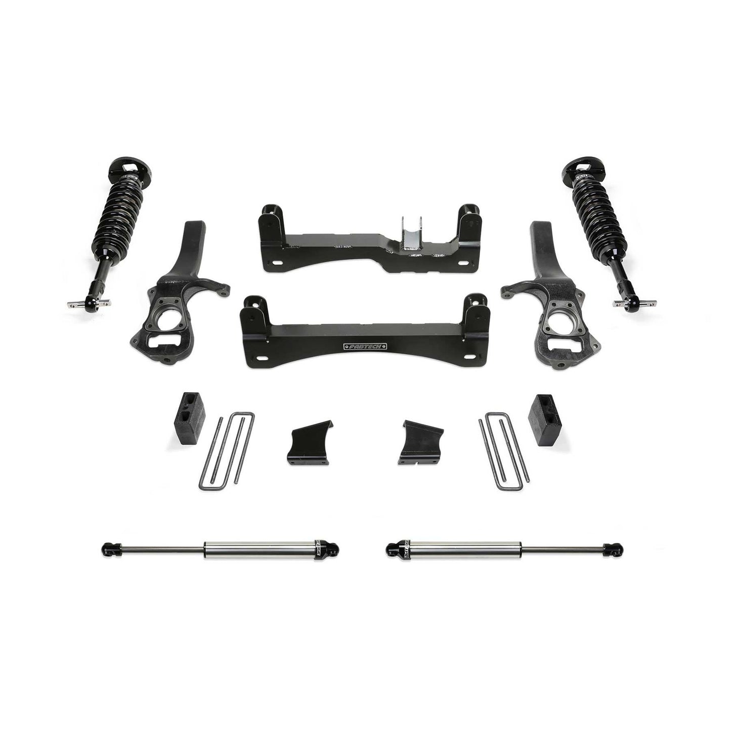 Fabtech 6" PERF SYS W/DL 2.5 & 2.25 2019 GM C1500 P/U K1150DL