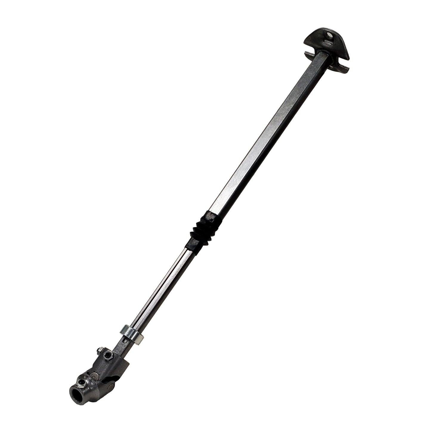 Borgeson - Steering Shaft - P/N: 000822 - Heavy duty telescopic steel steering shaft. For 73-75 Ford Broncos with factory power steering and Borgeson power conversion box.