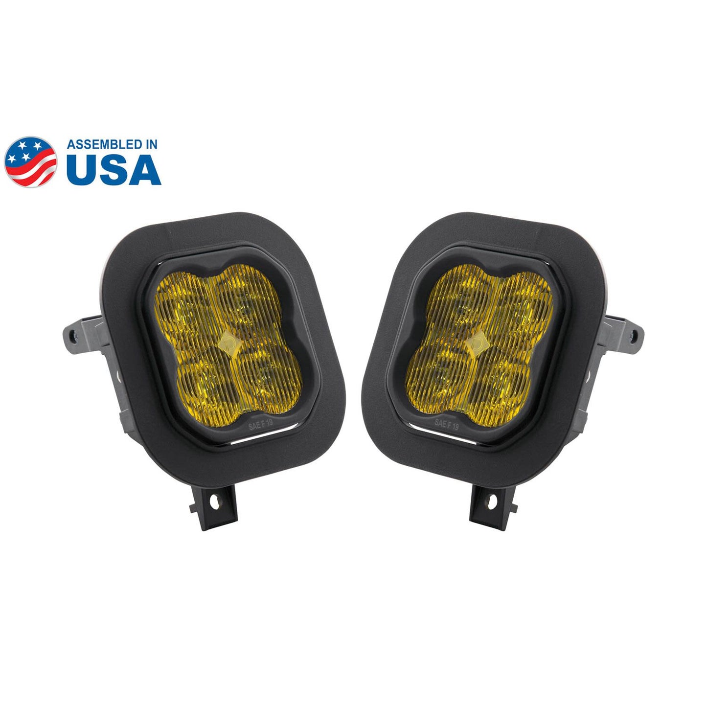 Diode Dynamics - SS3 Type SD LED Fog Light Kit Sport Yellow SAE Fog DD6535