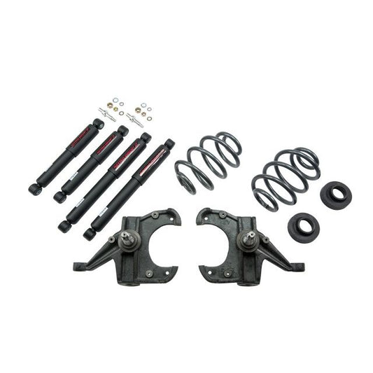 BELLTECH 955ND LOWERING KITS Front And Rear Complete Kit W/ Nitro Drop 2 Shocks 1963-1970 Chevrolet C10 3 in. F/3 in. or 4 in. R drop W/ Nitro Drop II Shocks