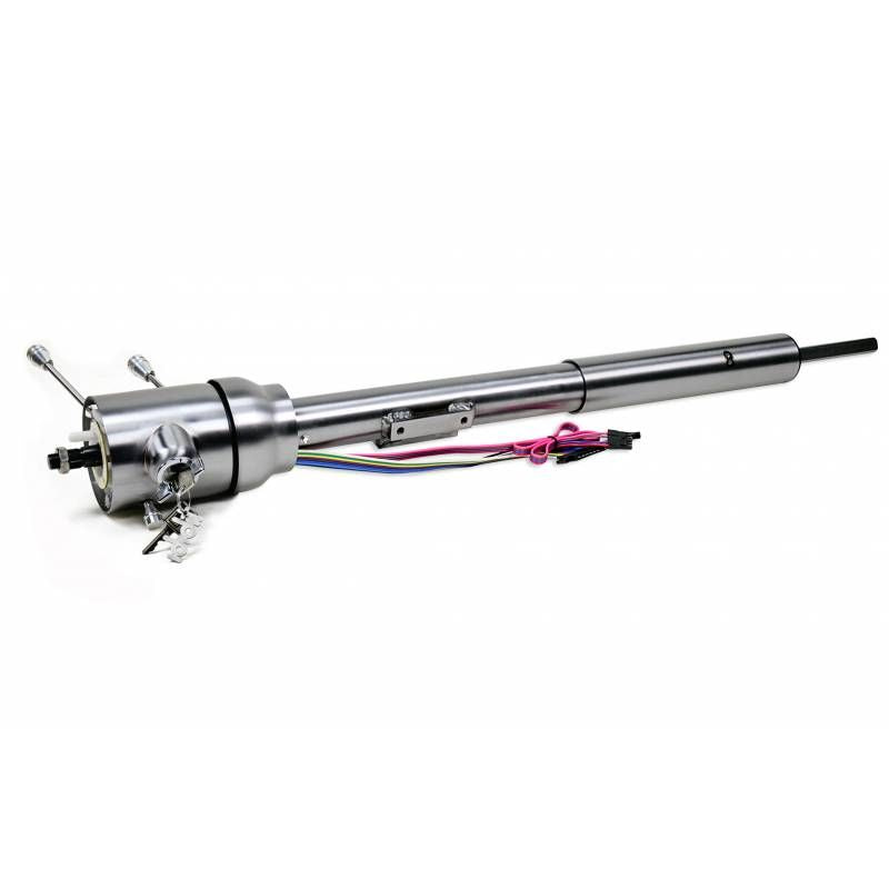 IDIDIT Retrofit 73 Chrysler B-Body; Tilt Floor Shift w/Ignition; Paintable Steel 1620870010