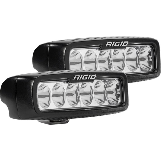 RIGID Industries SR-Q Series PRO Driving Optic Surface Mount Black Housing Pair 915313