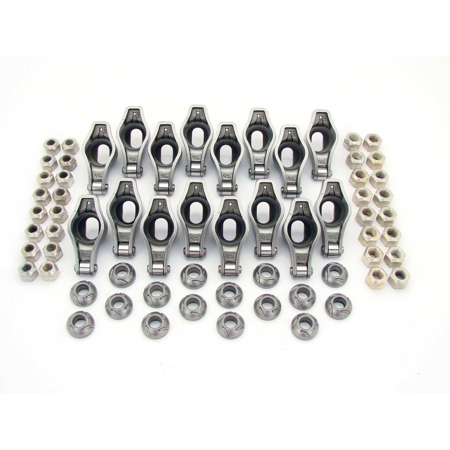 COMP Cams Magnum Roller 1.52 Ratio Rocker Arm Set for Pontiac 265-455 w/ 7/16" Stud COMP-1451-16