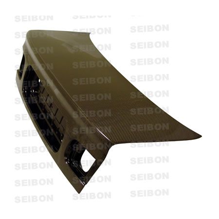 Seibon Carbon TL9295HDCV2D OEM-style carbon fiber trunk lid for 1992-1995 Honda Civic 2DR