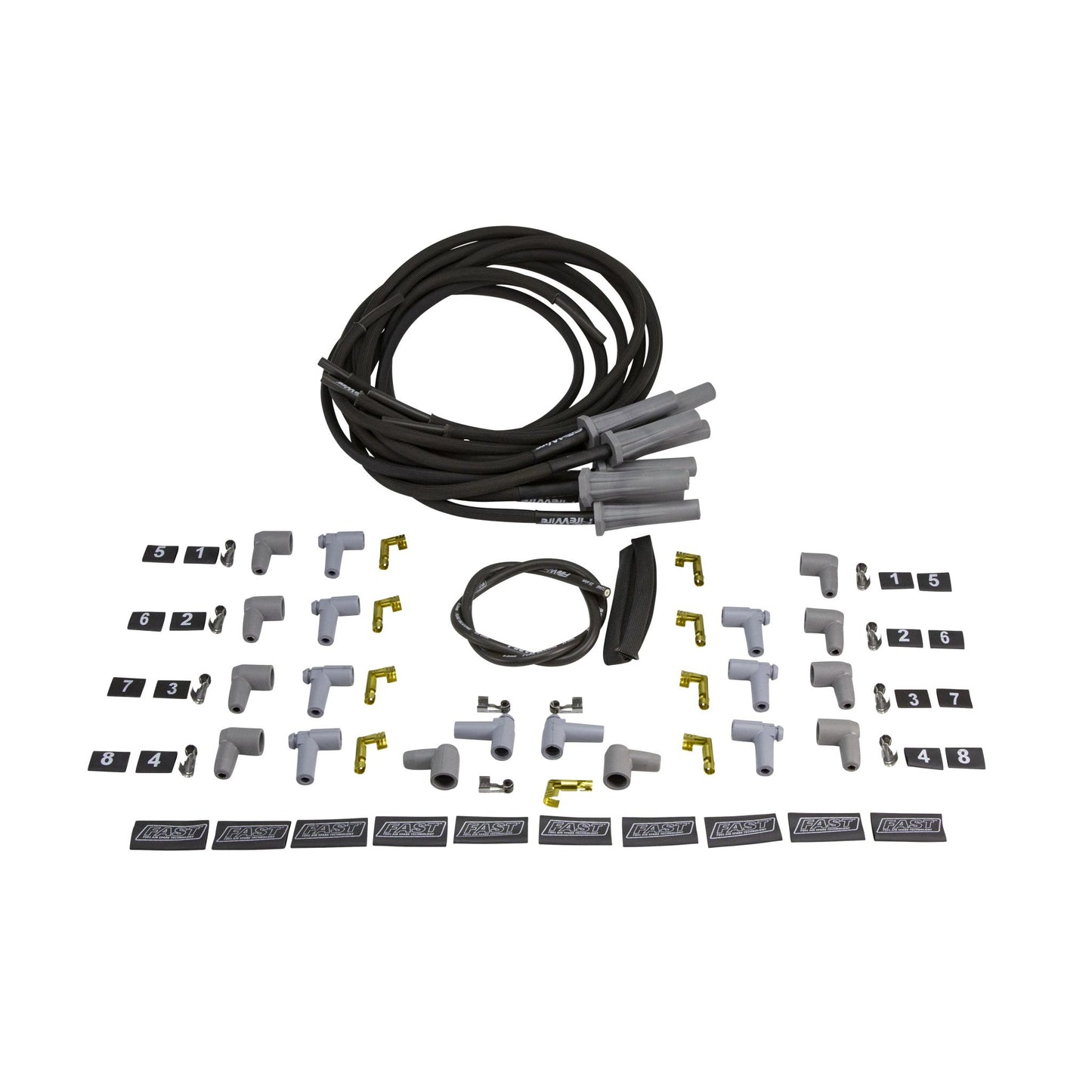 FAST Firewire 8 Cyl Cut-To-Fit Wireset Kit w/ Heat Sleeve 295-0081
