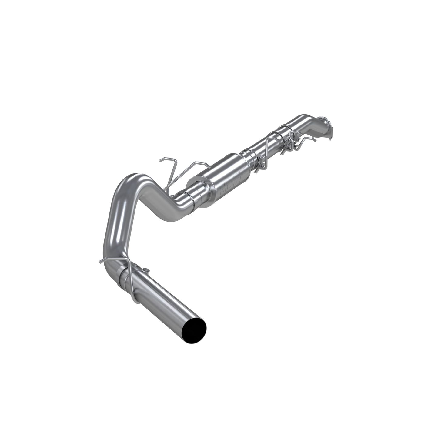 MBRP Exhaust 4in. Cat Back; Single Side (Stock Cat) S6208P