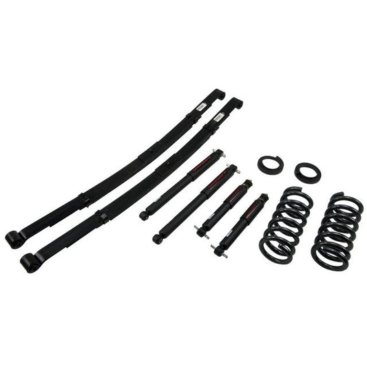 BELLTECH 788ND LOWERING KITS Front And Rear Complete Kit W/ Nitro Drop 2 Shocks 1992-1998 Chevrolet Suburban (2WD inc 3/4 Ton 6 Lug) 2 in. or 3 in. F/3 in. R drop W/ Nitro Drop II Shocks