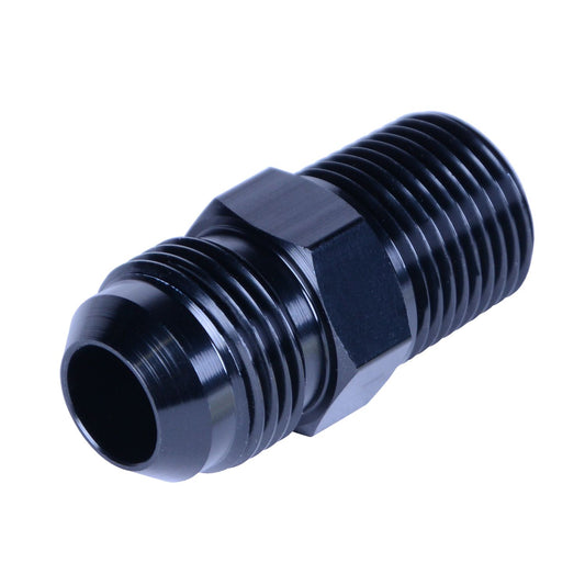 Derale Straight AN fitting, straight NPT fitting, 1/2" npt x -10AN male 59310