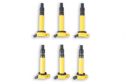 ACCEL Ignition Coils - SuperCoil - Fits 2009-2013 Toyota - 2.5/2.7L I4 - 2.5/3.5/4.0L V6 - 4.6/5.0/5.7L V8 - 6-Pack 140630-6
