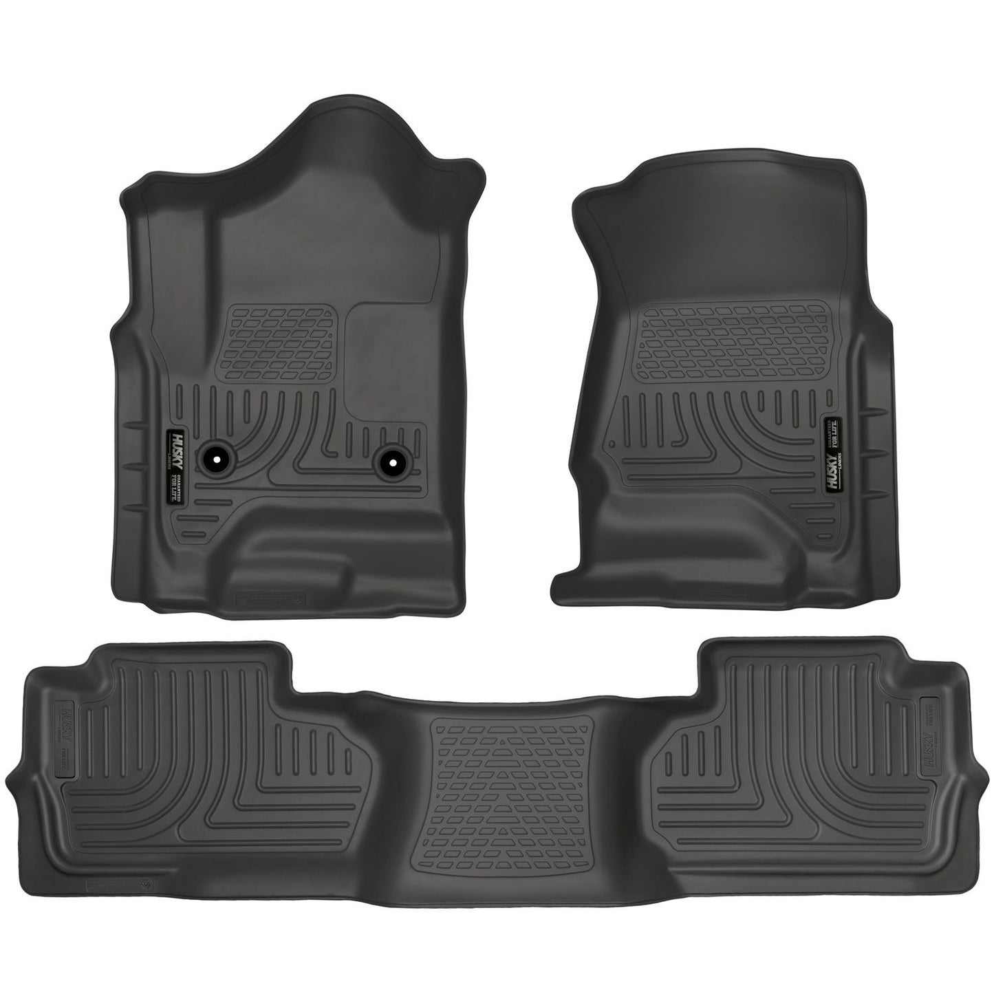 Husky Liners Front & 2nd Seat Floor Liners (Footwell Coverage) 98241