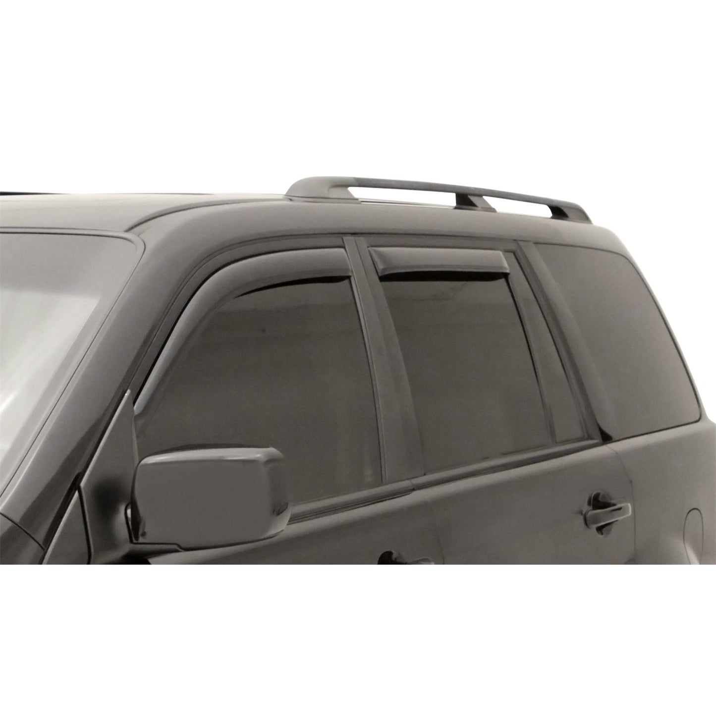 Auto Ventshade 194744 In-Channel Ventvisor Side Window Deflector 4-Piece Set For 2003-2008 Honda Pilot