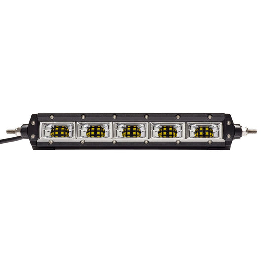 KC HiLiTES 10 in C-Series LED- 4-Lights - 50W Flood Beam - for M-RACKS 9814