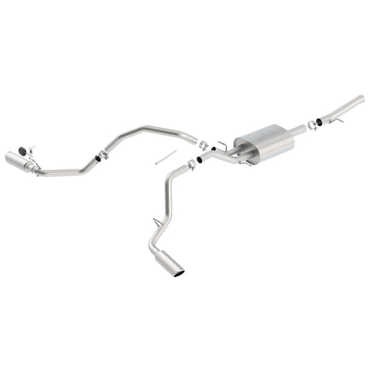 Borla 2014-2018 Chevrolet Silverado 1500/ GMC Sierra 1500 Cat-Back Exhaust System S-Type 140719