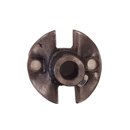 Borgeson - Steering Coupler - P/N: 383400 - OEM Style half rag joint steering coupler. Steering column flange side. Fits 3/4 in.-36 spline.