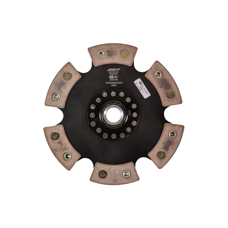 Advanced Clutch Technology 6 Pad Rigid Race Disc ACT-6224005