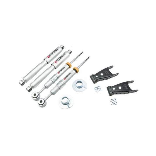 BELLTECH 935SP LOWERING KITS Front And Rear Complete Kit W/ Street Performance Shocks 2004-2008 Ford F150 ((All Cabs) 4WD) +2 in. to -2 in. F/2 in. or 4 in. R drop W/ Street Performance Shocks
