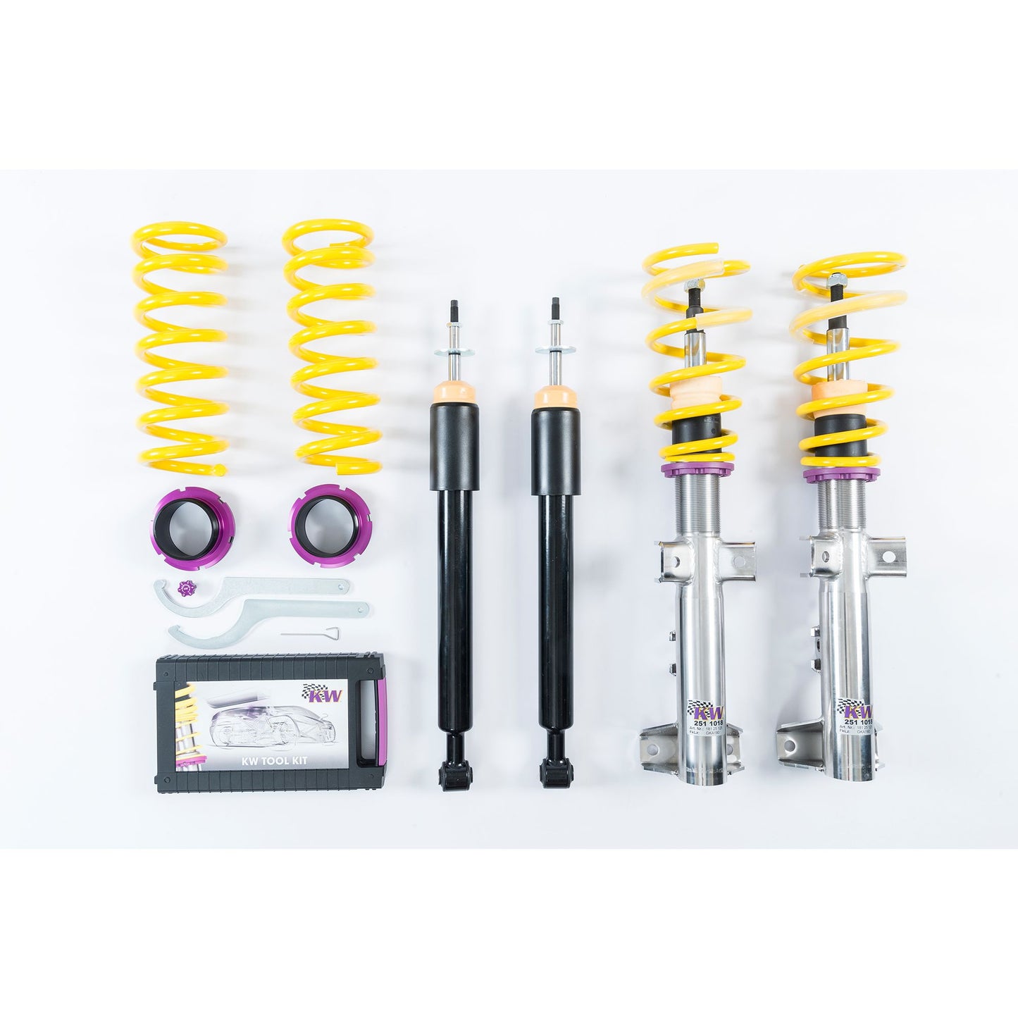 KW Suspensions 18025046 KW V2 Comfort Kit - 2012+ Mercedes SLK350 excl. AMG (W172); 2017+ Mercedes SLC incl AMG.